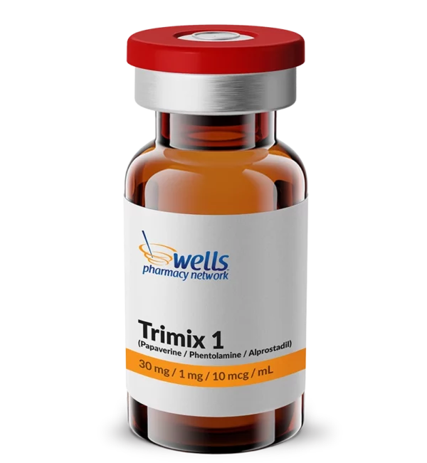 Tri-Mix 1 Papaverine Phentolamine Alprostadil Injection