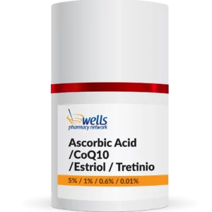 Ascorbic Acid CoQ10 Estriol Tretinion Cream