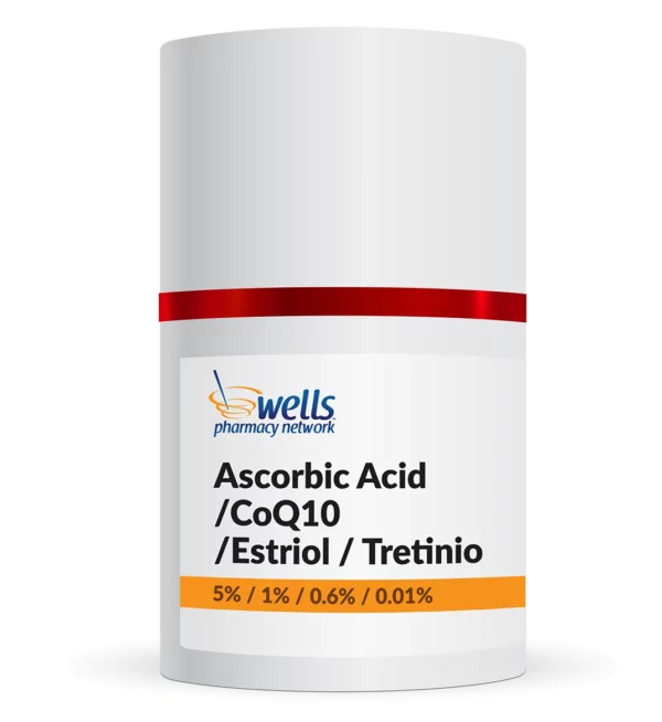 Ascorbic Acid CoQ10 Estriol Tretinion Cream