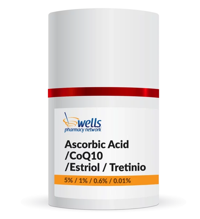 Ascorbic Acid CoQ10 Estriol Tretinion Cream