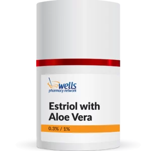 Estriol with Aloe