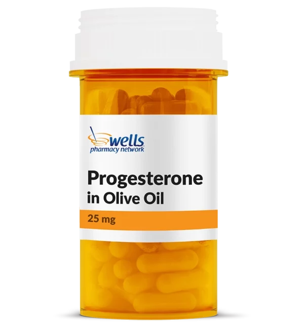 Progesterone in Olive Oil