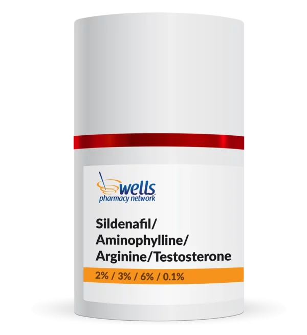 Sildenafil Aminophylline Arginine Testosterone Cream