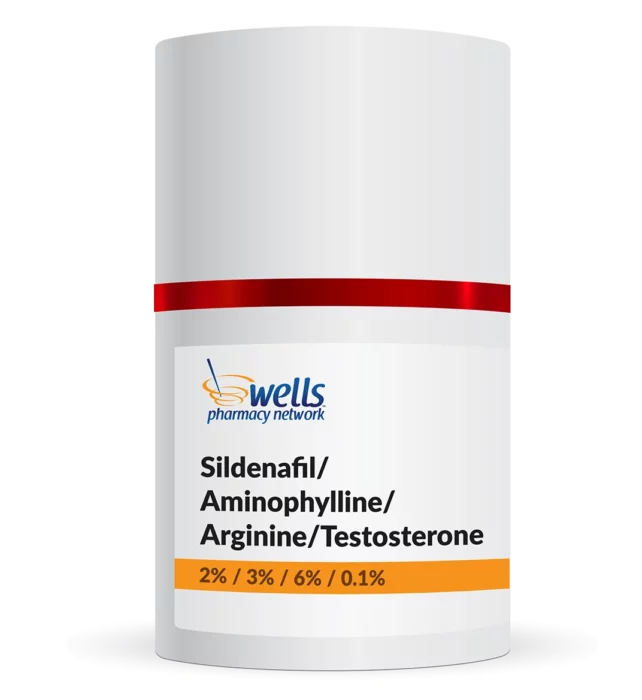 Sildenafil Aminophylline Arginine Testosterone Cream