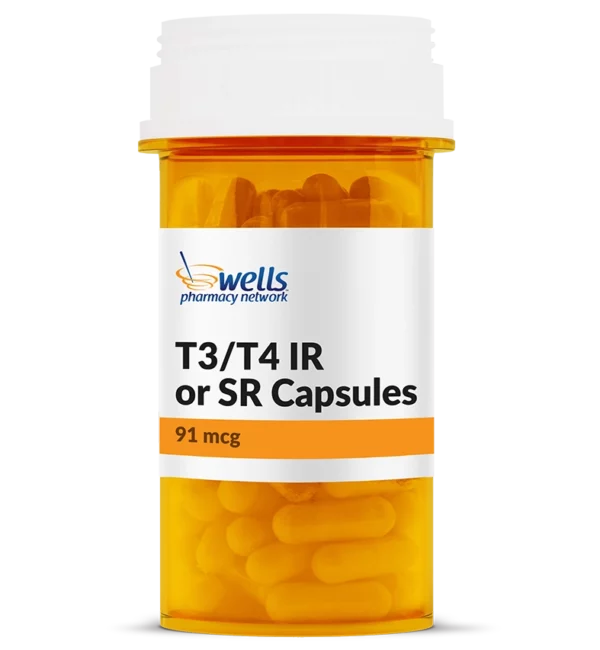 T3 T4 IR or SR Capsules 91mc