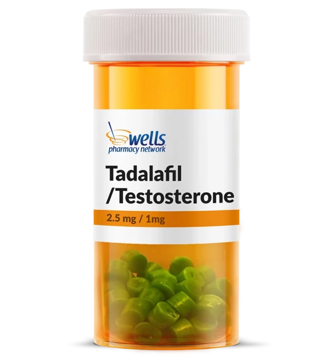 Tadalafil Testosterone 2.5mg 1mg