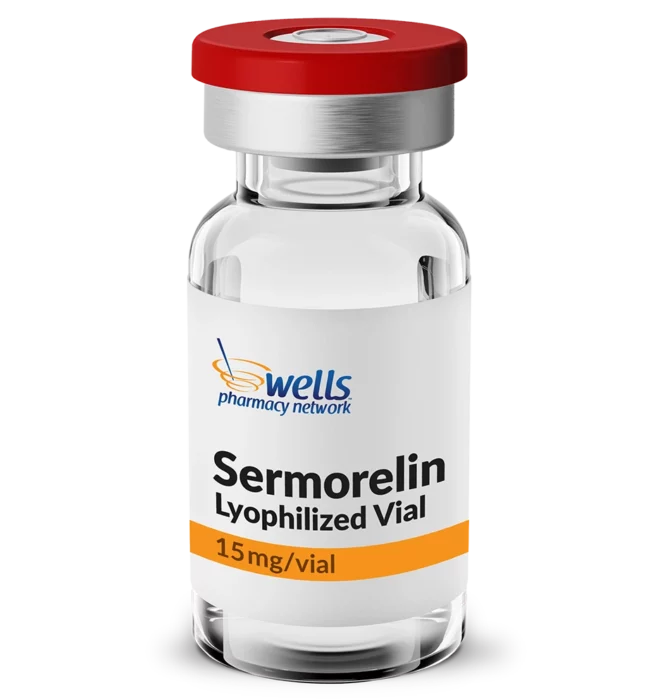 sermorelyn lyophilized vial
