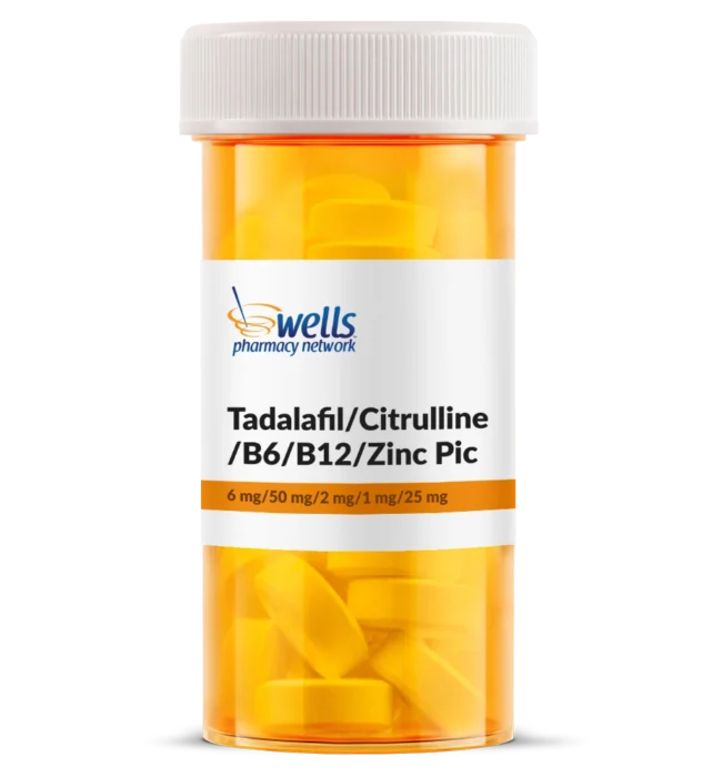 Tadalafil Citrulline B6 B12 Zinc Pic