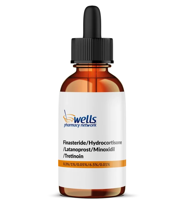 Finasteride / Hydrocortisone / Latanoprost / Minoxidil / Tretinoin (FHLMT-Men)