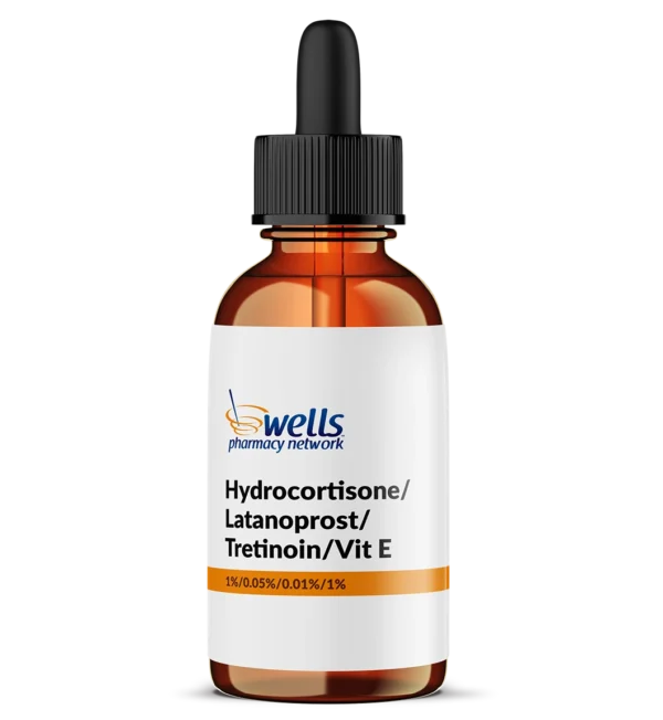 Hydrocortisone / Latanoprost / Tretinoin / Vit E (HLT-VIT E - Women)