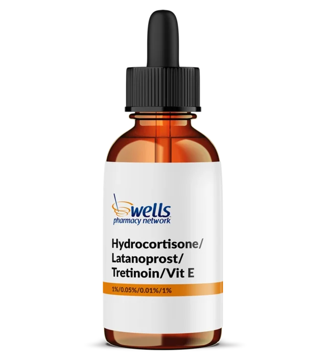 Hydrocortisone / Latanoprost / Tretinoin / Vit E (HLT-VIT E - Women)