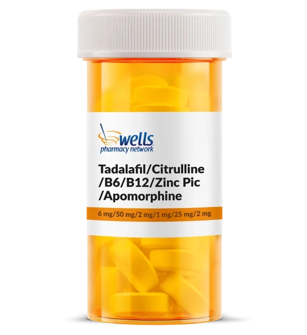 Tadalafil / Citrulline / B6 / B12 / Zinc Picolinate / Apomorphine (EDaily Plus+)