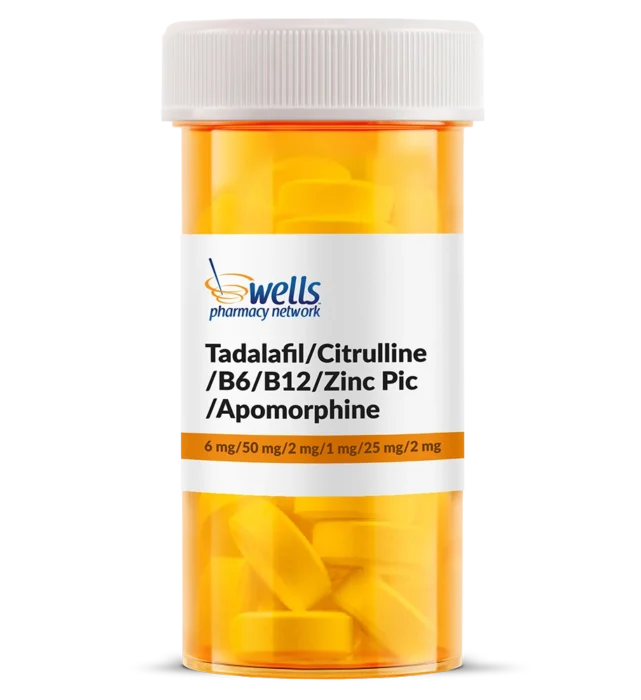 Tadalafil / Citrulline / B6 / B12 / Zinc Picolinate / Apomorphine (EDaily Plus+)