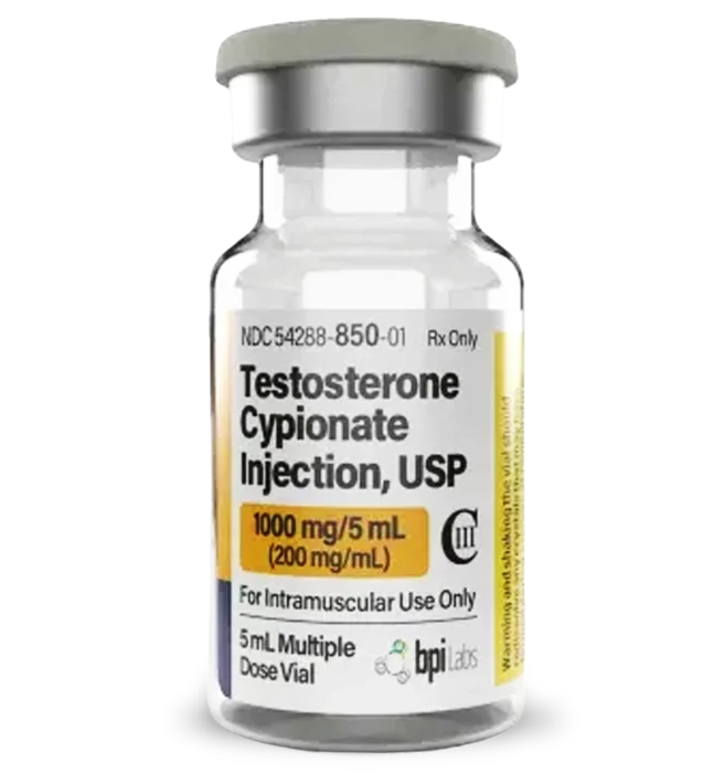 Testosterone cypionate injection