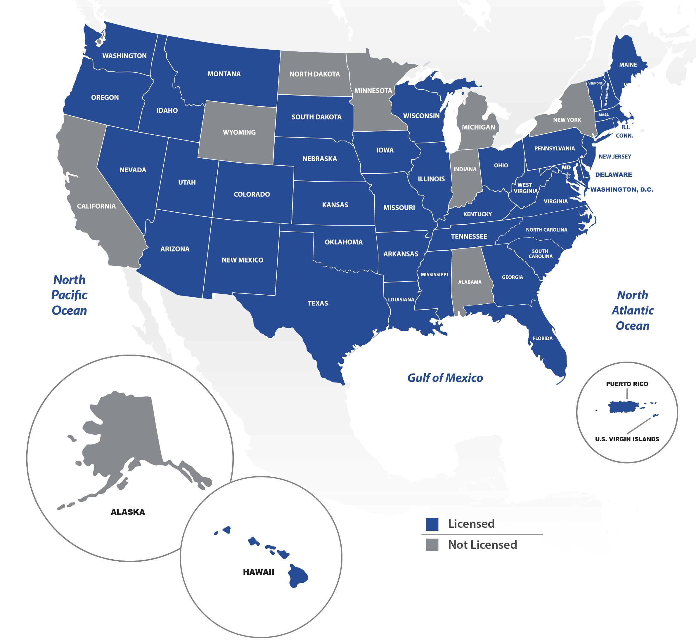 Dyersburg 503B shipping map